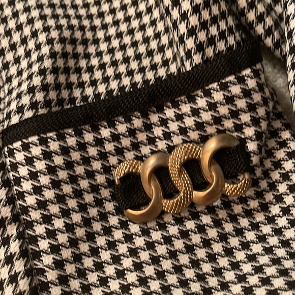 VINTAGE MARMIE WEST HOUNDSTOOTH SUIT SIZE 9/10 - Picture 7 of 10